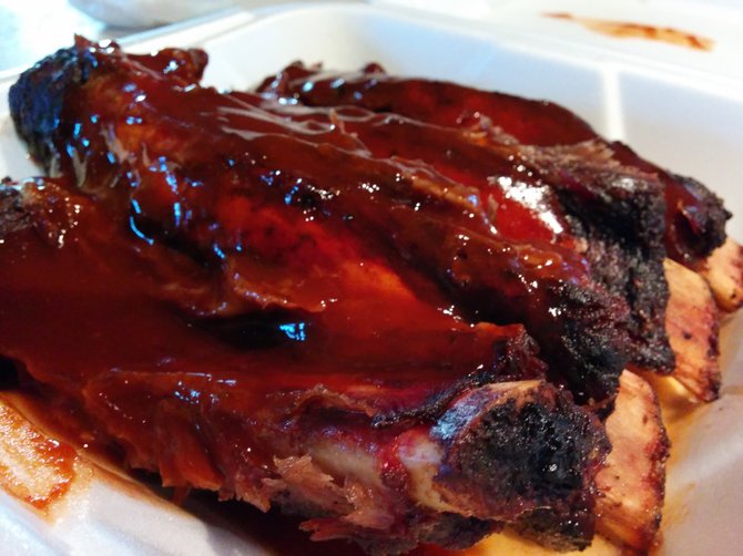 Beef "jerky," er...I mean...ribs!