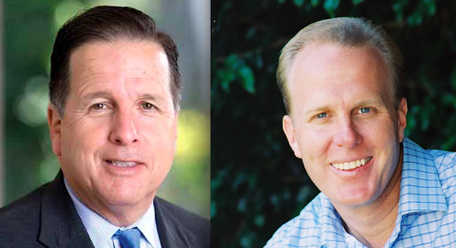 Michael Aguirre and Kevin Faulconer