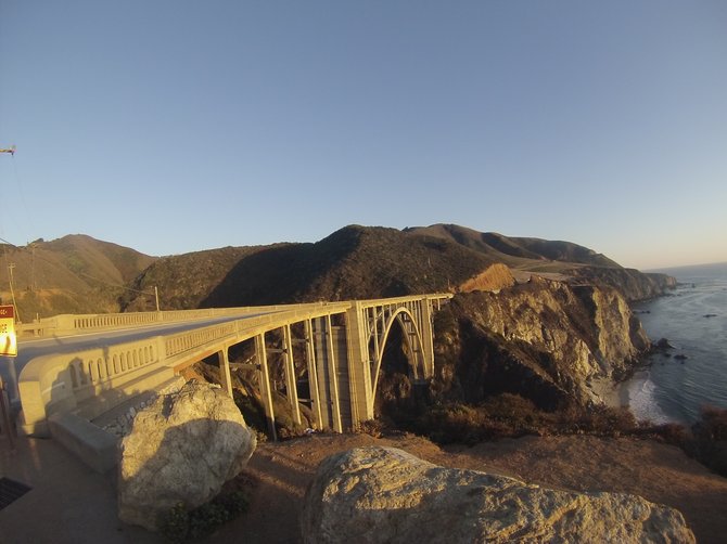 Bixby Creek Bridge near Monterey, California :)