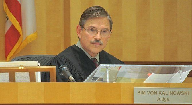 Judge Sim von Kalinowski ordered the max prison sentence for the attempted rape. Photo by Eva