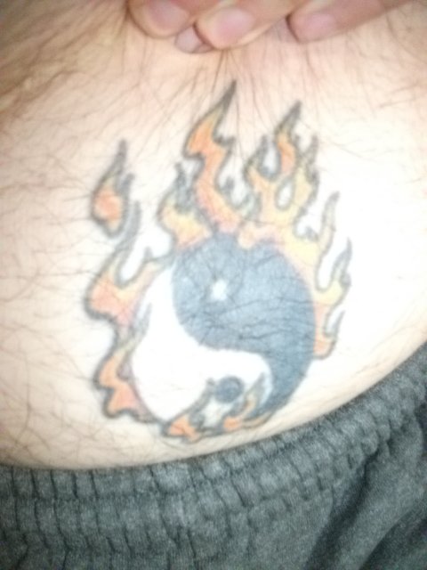 It symbolizes balance and that I am a fire sign.