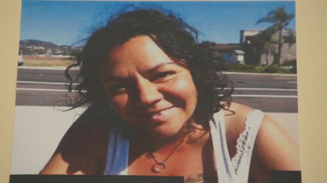 Evidence photo of the deceased woman, Juanita Kawash.