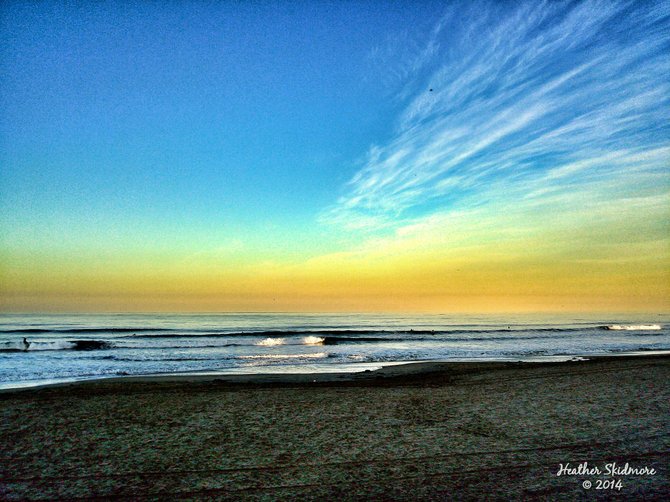 Pacific Beach Sunrise Smile