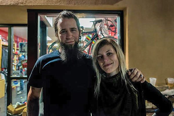 Bostonians Dave Scrod and Angie Beaulieu moved across the country to join San Diego’s fixie family.