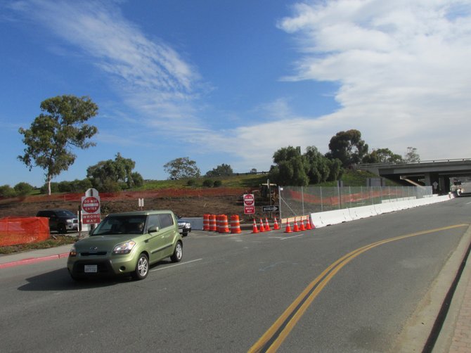 Dangerous southbound I-5/Santa Fe Drive off ramp finally getting improvements. 