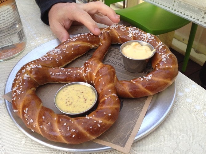 The very jumbo pretzel