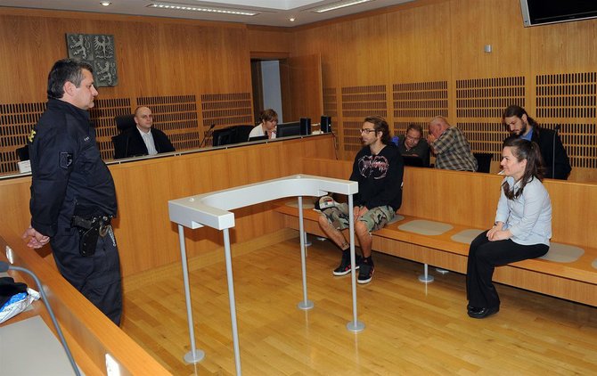Blythe in the Czech court