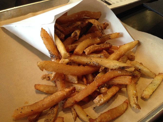 Fries, only $2 during happy hour