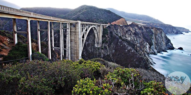 This was taken at 530 am just north of big sur in Monterey CA always loved this bridge. my wife and I took a road trip to see this