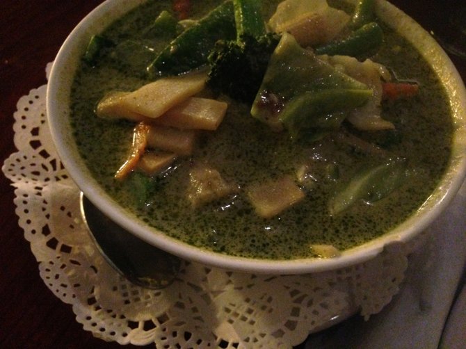 Green Curry Vegetables
