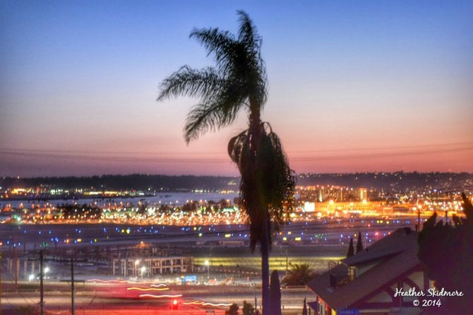 San Diego Airport Lights