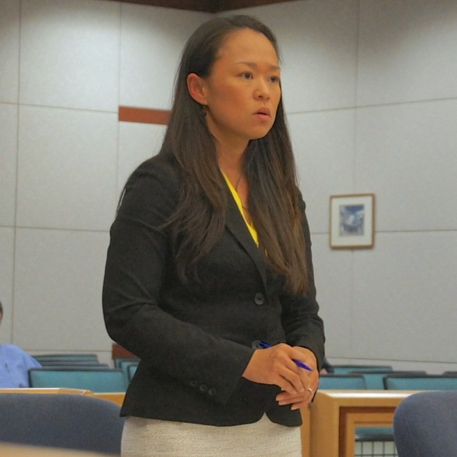 Prosecutor Mei Owen. Photo by Eva