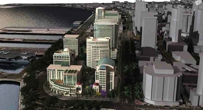 Proposed Navy Broadway Complex