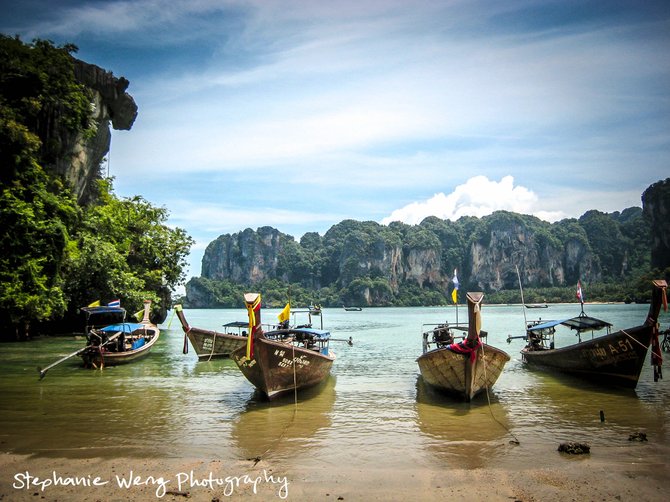 Water Taxis at Railay Beach, Thailand.

https://www.facebook.com/StephanieWengPhotography
