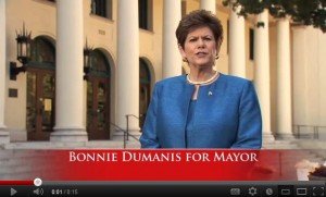 Bonnie Dumanis in mayoral TV spot
