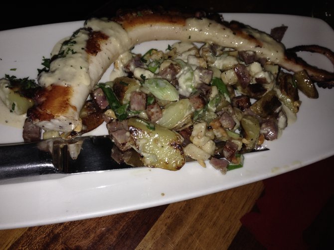 Seared Octopus