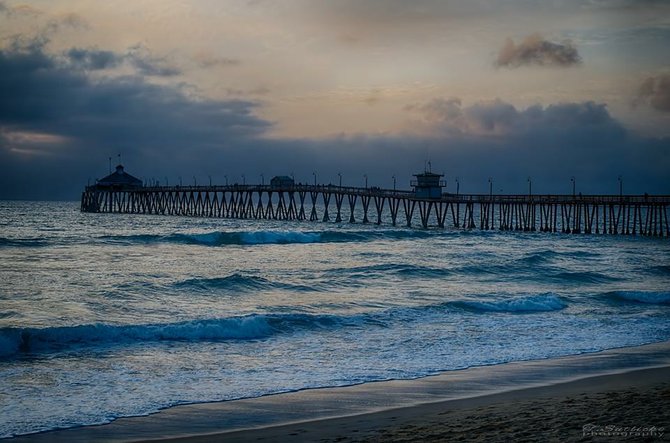 Imperial Beach Pier by T.Sutlick Photography.