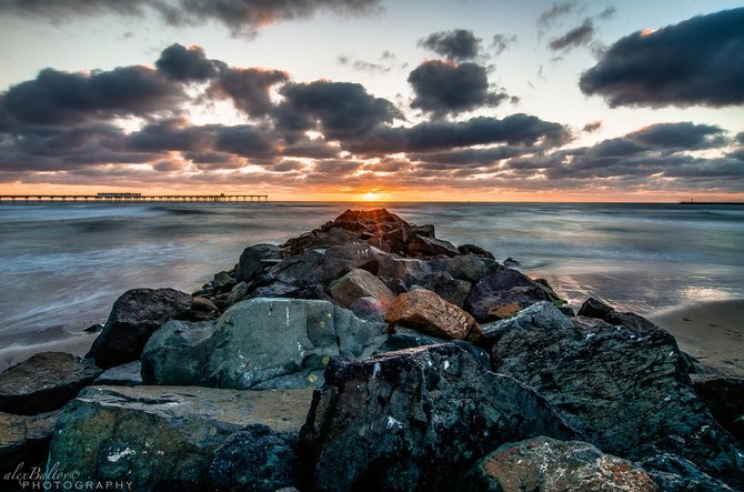 Cloudy Sunset in OB by Alex Baltov Photography