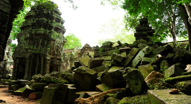 Ruins of an unidentified Cambodian temple near Siem Reap. (Stock photo)