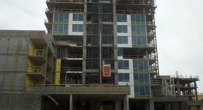 Construction at the Pinnacle site - Image by Contractors State License Board