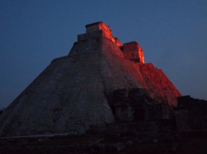 Pyramid of the Magician  Uxmal, Mexico