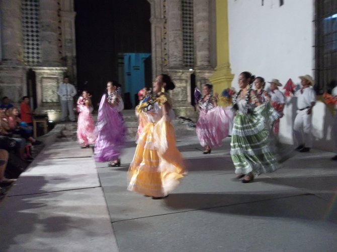 Dance in Campeche, Mexico