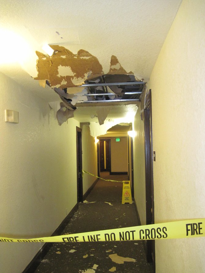 hall/room damage