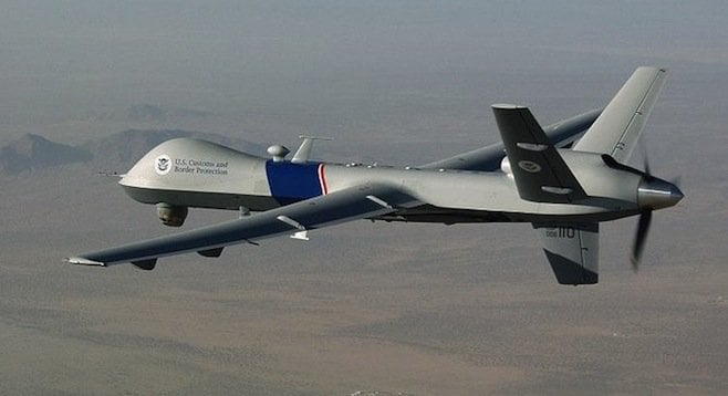 Customs and Border Protection Reaper drone