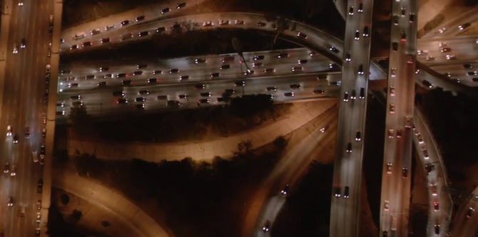 L.A. from overhead