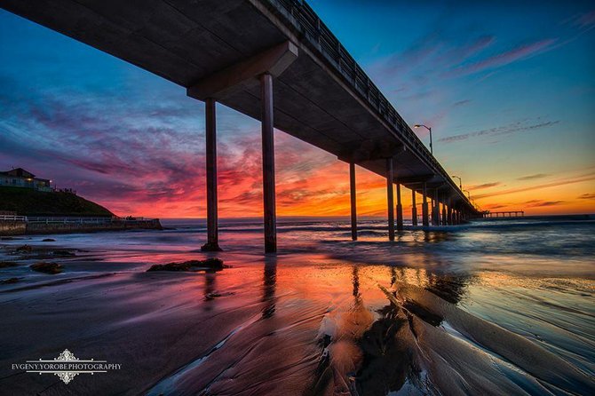 Sunset at the Ocean Beach Pier by Evgeny Yorobe