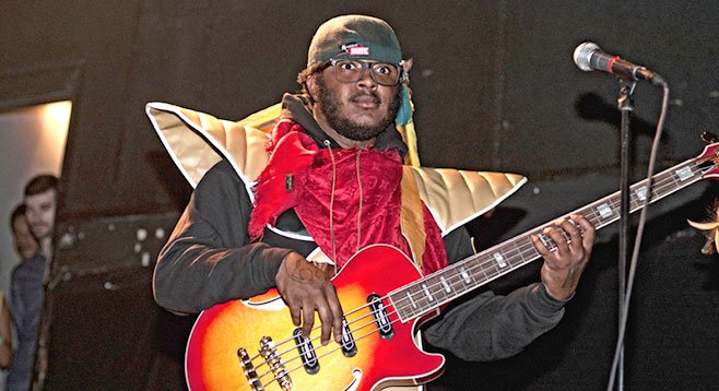 Bassman extraordinaire Thundercat brings his indie R&B thing to the Irenic Mother's Day night.
