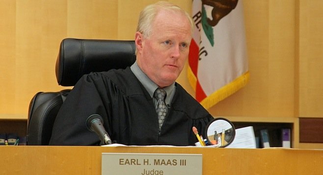 Judge Maas III said the jury would decide. Photo by Eva