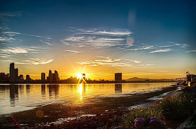 Sunrise from Bayview Park by T.Sutlick Photography