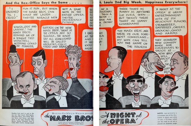Jessel?! How'd he get in with this crowd? "The Film Daily," 11-22-35.