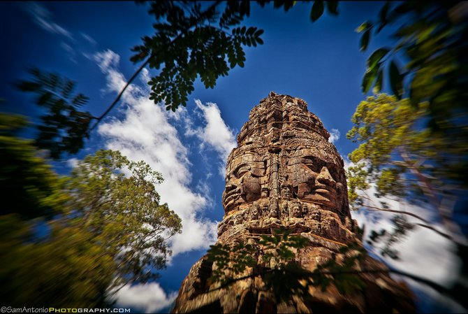 Ta Prohm Temple, Angkor Archaeological Park, Siem Reap Province, Cambodia. ©Sam Antonio Photography 2012