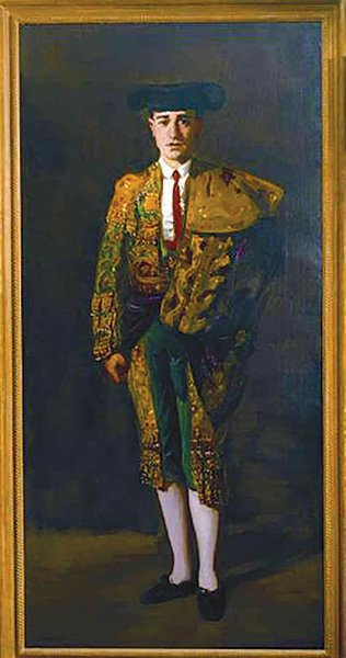 Portrait of El Matador, Felix Asiego, 1906. Oil on canvas. LeClair family collection