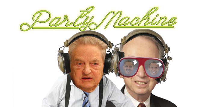 Donation deejays Soros and Jacobs usually lay down the same big money beat.