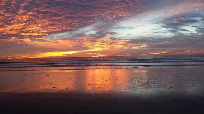 Pacific Beach Sunset.