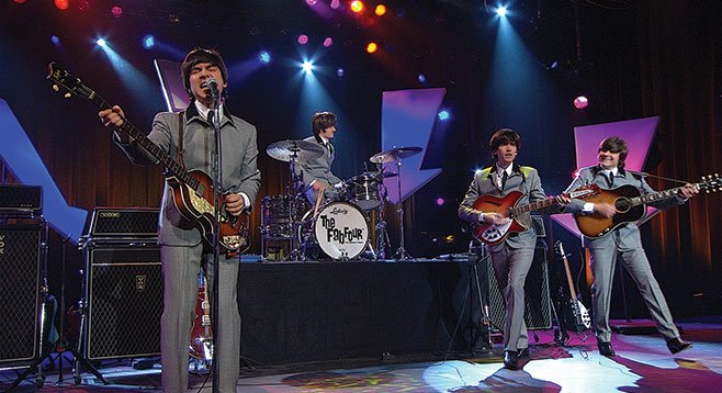 Orange County–based Beatles impersonators the Fab Four are the closest you’ll see to a local act at the Del Mar Fair this summer.