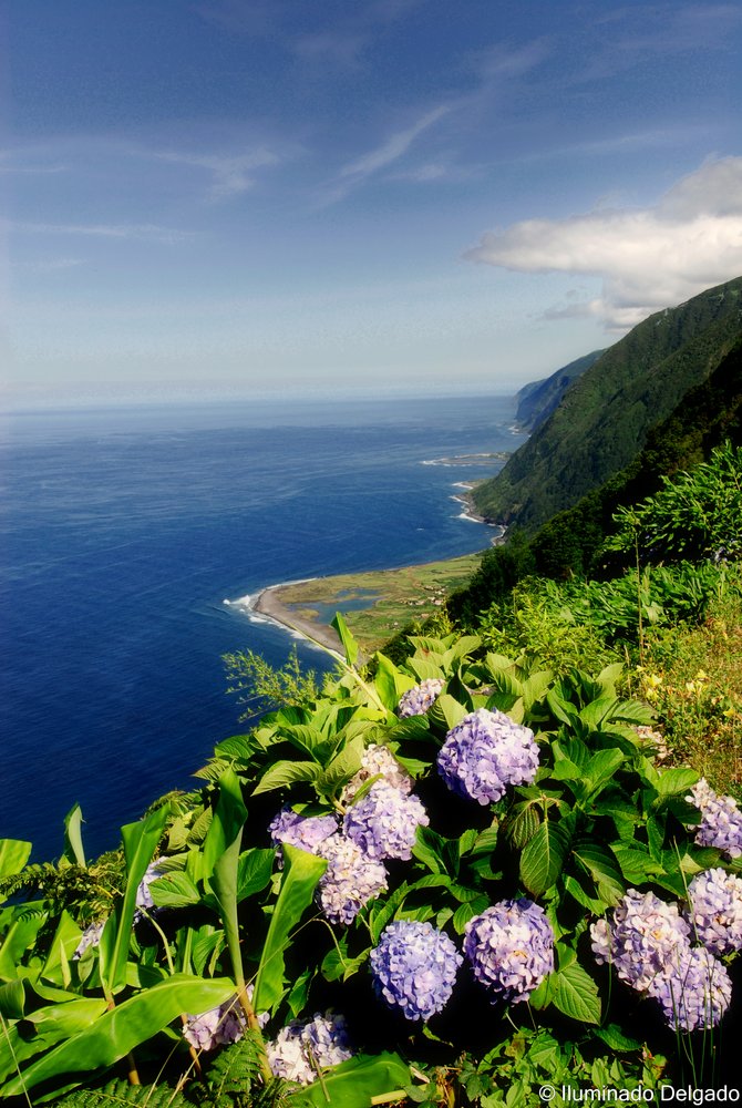 Faja de Santo Cristo, Sao Jorge, Azores, Portugal