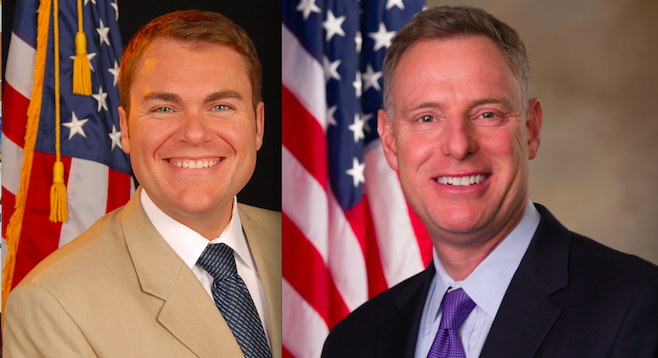 Carl DeMaio and Scott Peters