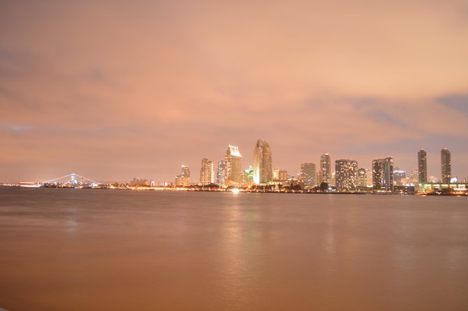 Downtown San Diego Skyline "Colors of the City"