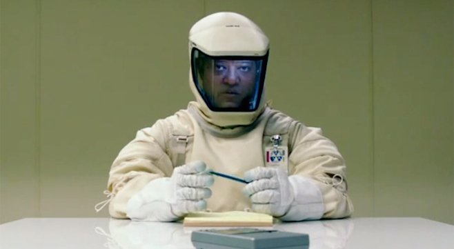 Laurence Fishburne in Will Eubank's The Signal. 