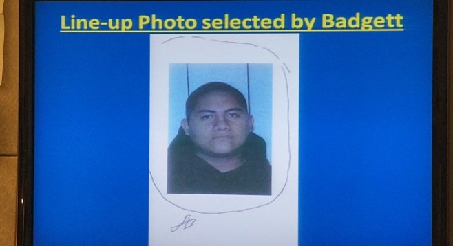 Evidence photo of Martinez.
