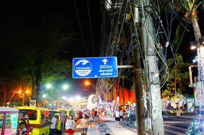 Recovered from the tsunami of 2004, Phuket still shows signs of damage but the party lives on.