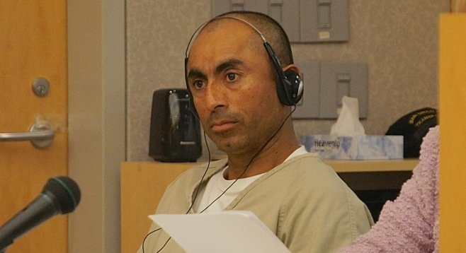 Cirilo Arenas Velasco, 40, pleads not guilty. Photo by Eva