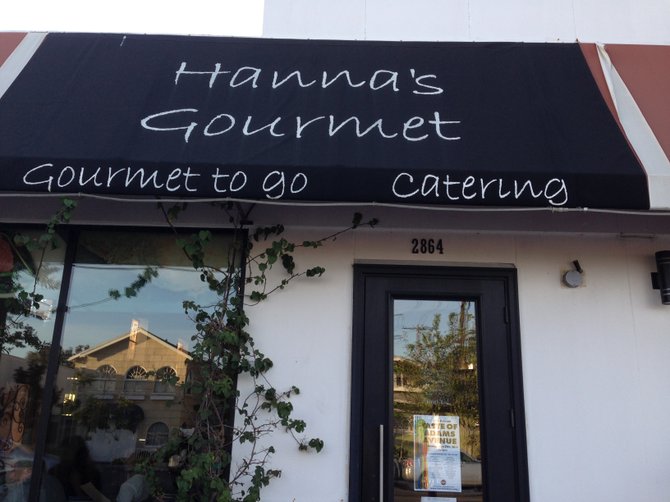 Hanna's Gourmet is on Adams Avenue between Utah and Kansas