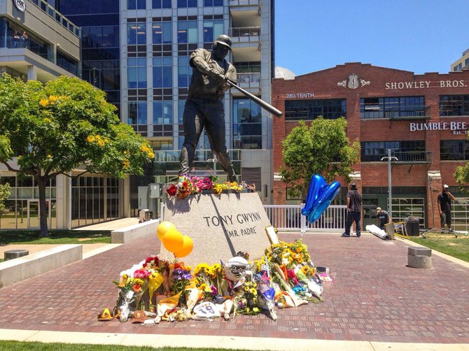 Here's to you Mr. Padre. Thanks for all you've done for San Diego.