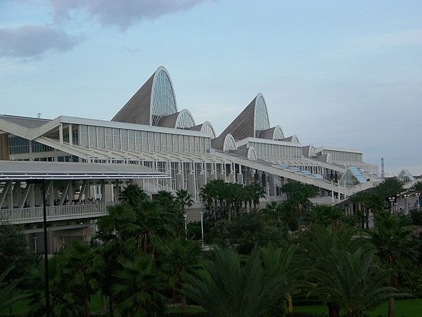 Orange County Convention Center in Orlando, Florida, is the second largest in the country, behind Chicago’s McCormick Place.