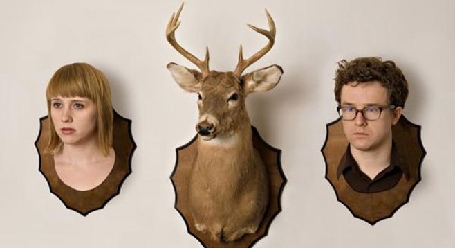 Indie-pop duo Wye Oak take the stage at Belly Up Wednesday behind their new record, Shriek.